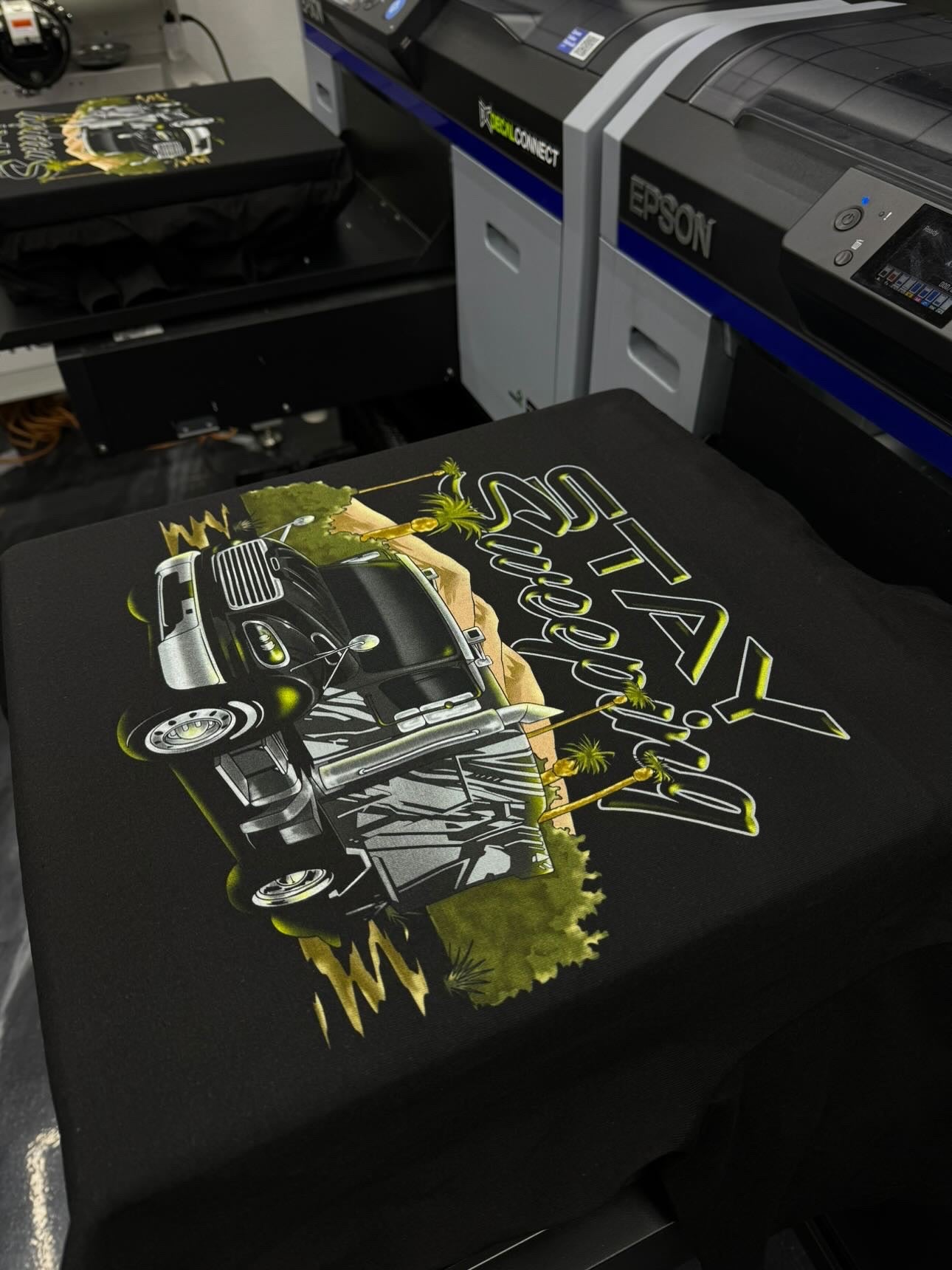 Stay sweeping t shirt