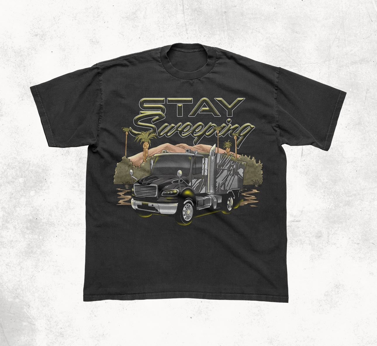 Stay sweeping t shirt